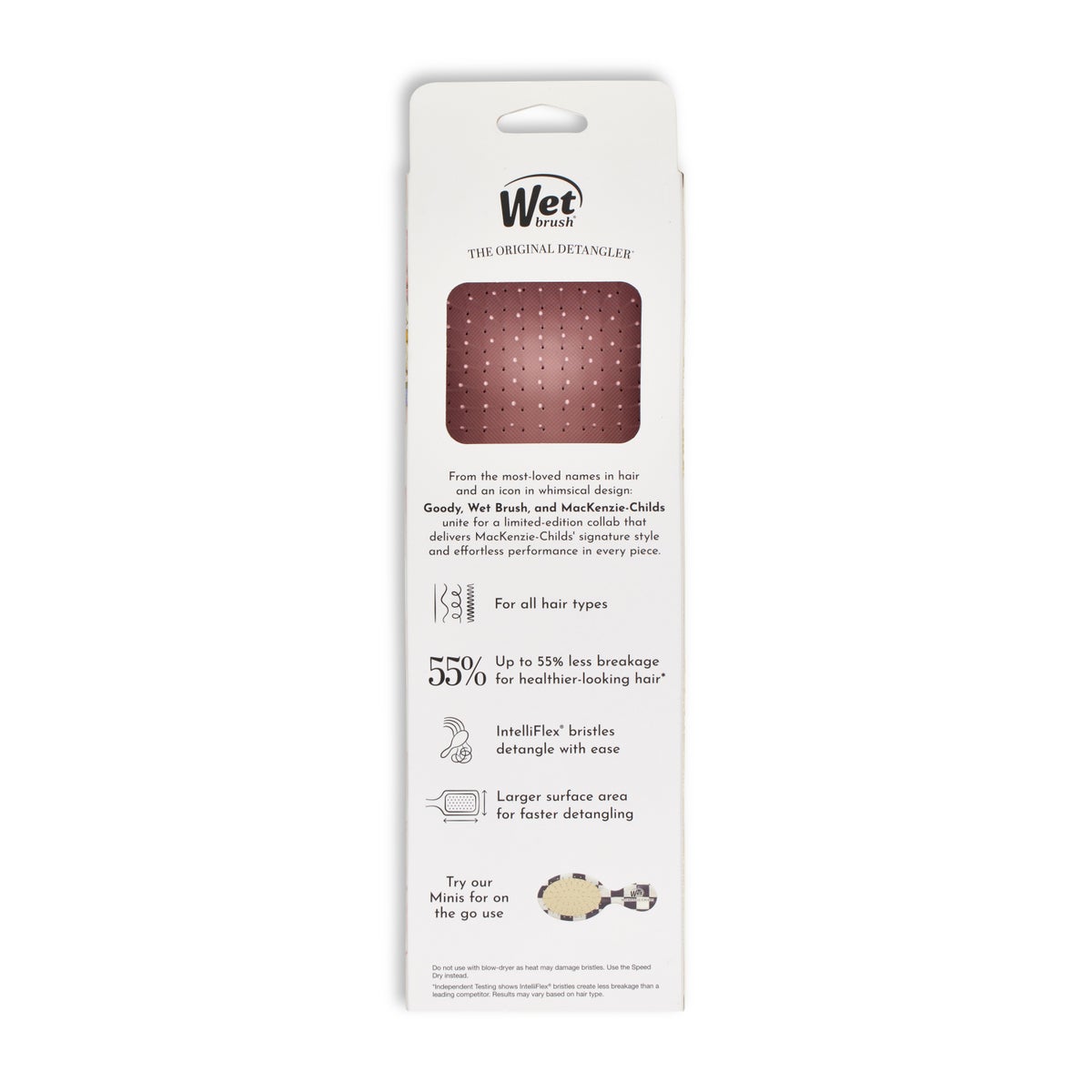 Wet Brush Rosy Check Paddle Brush - Image 5
