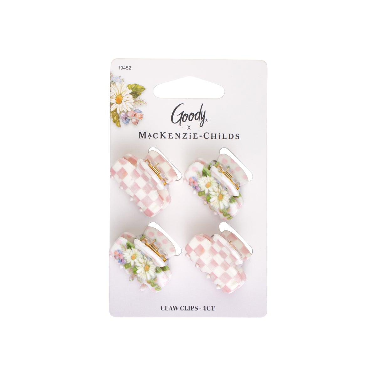 Goody Pink Multi Mini Claw Set of 4 - Image 3