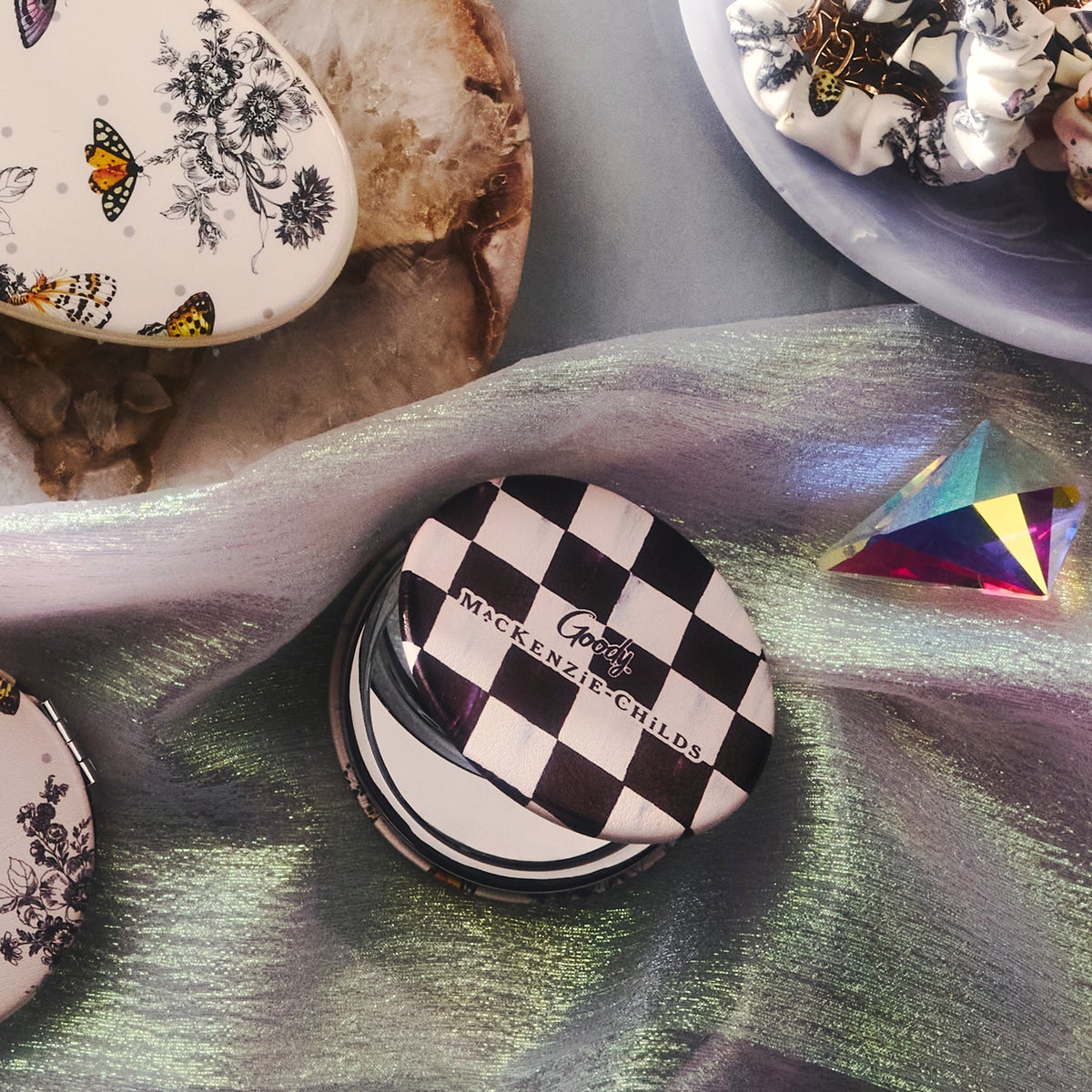 Goody Courtly Check Compact Mirror - Image 8