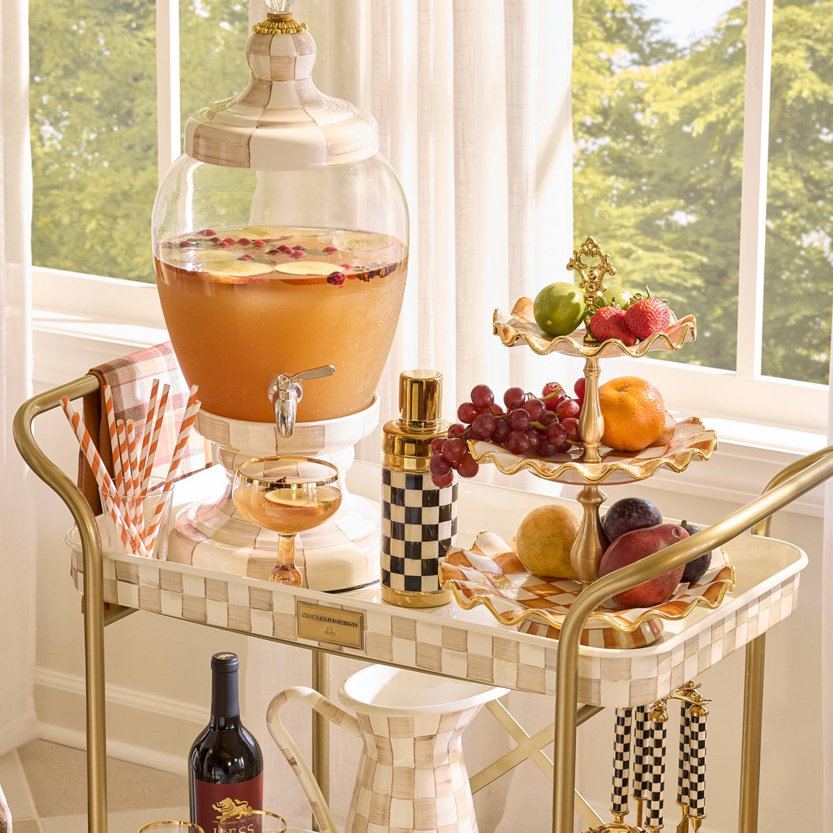 Courtly Check 3260 Gold Cocktail Shaker - Image 7
