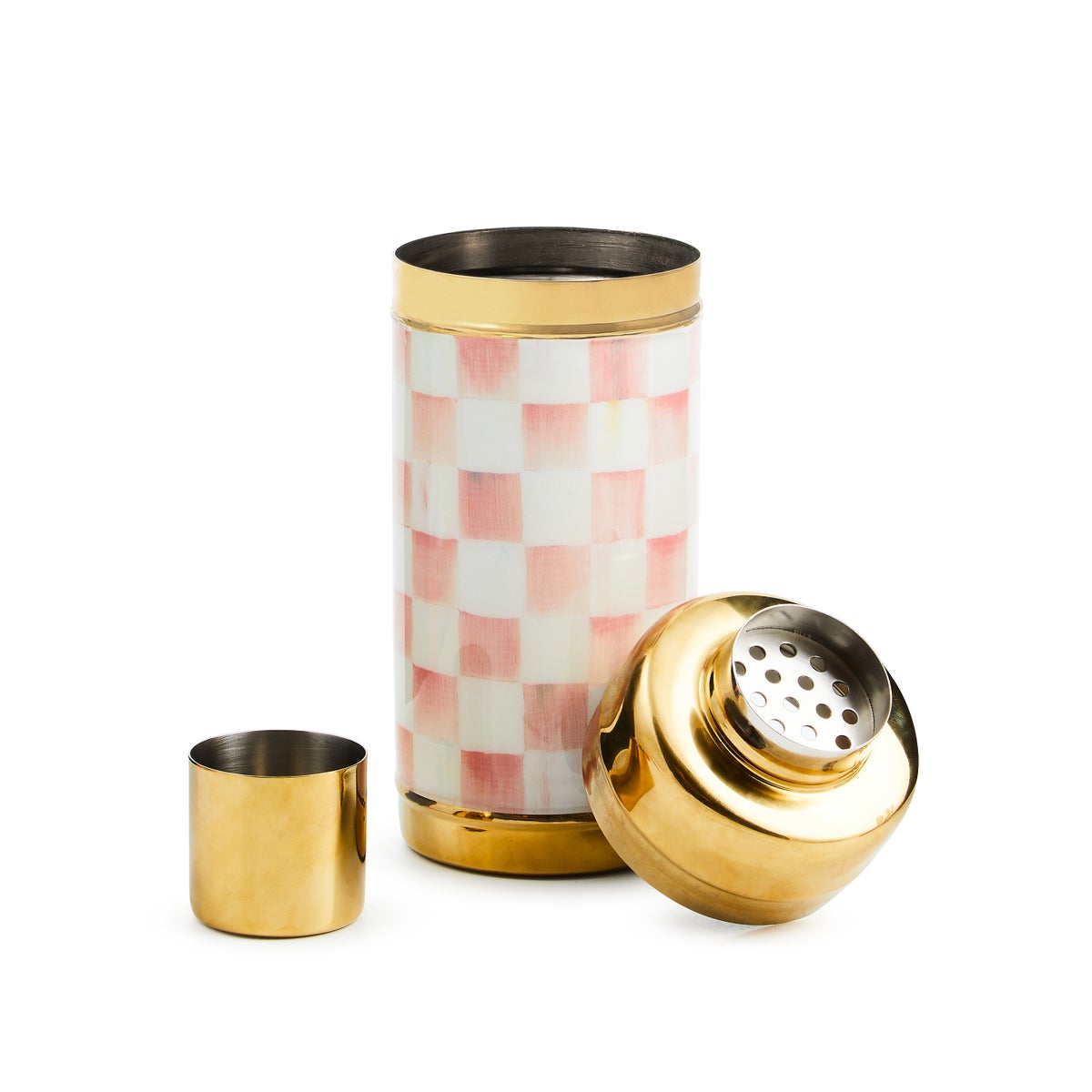 Rosy Check 3260 Gold Cocktail Set - Image 4
