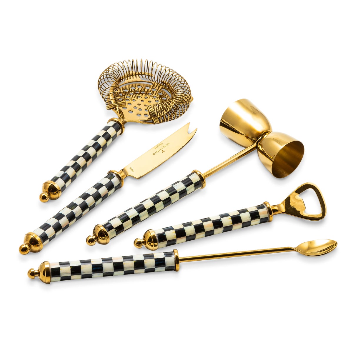 Courtly Check 3260 Gold Bar Tool Set - Image 3