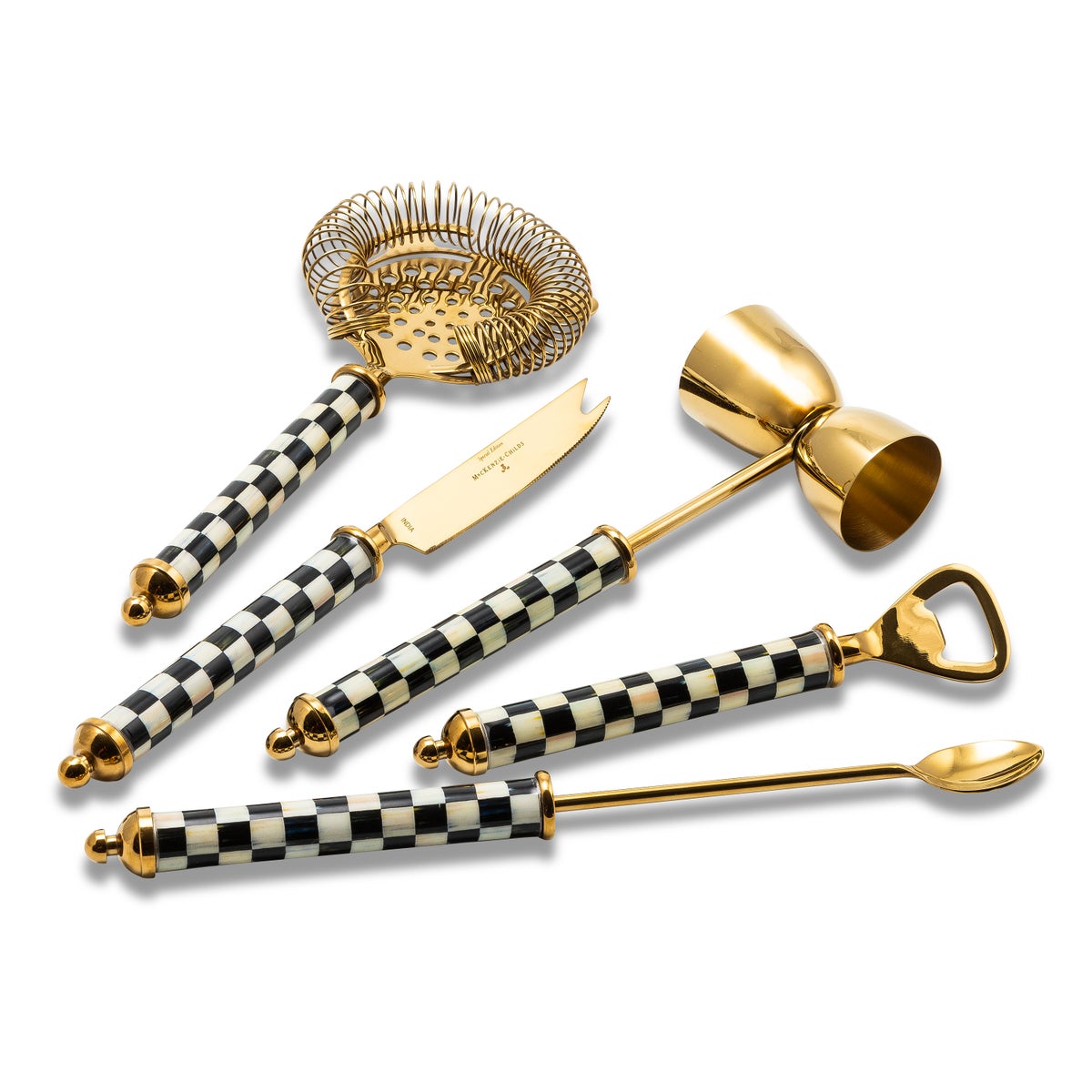 Courtly Check 3260 Gold Edition Bar Set - Image 7