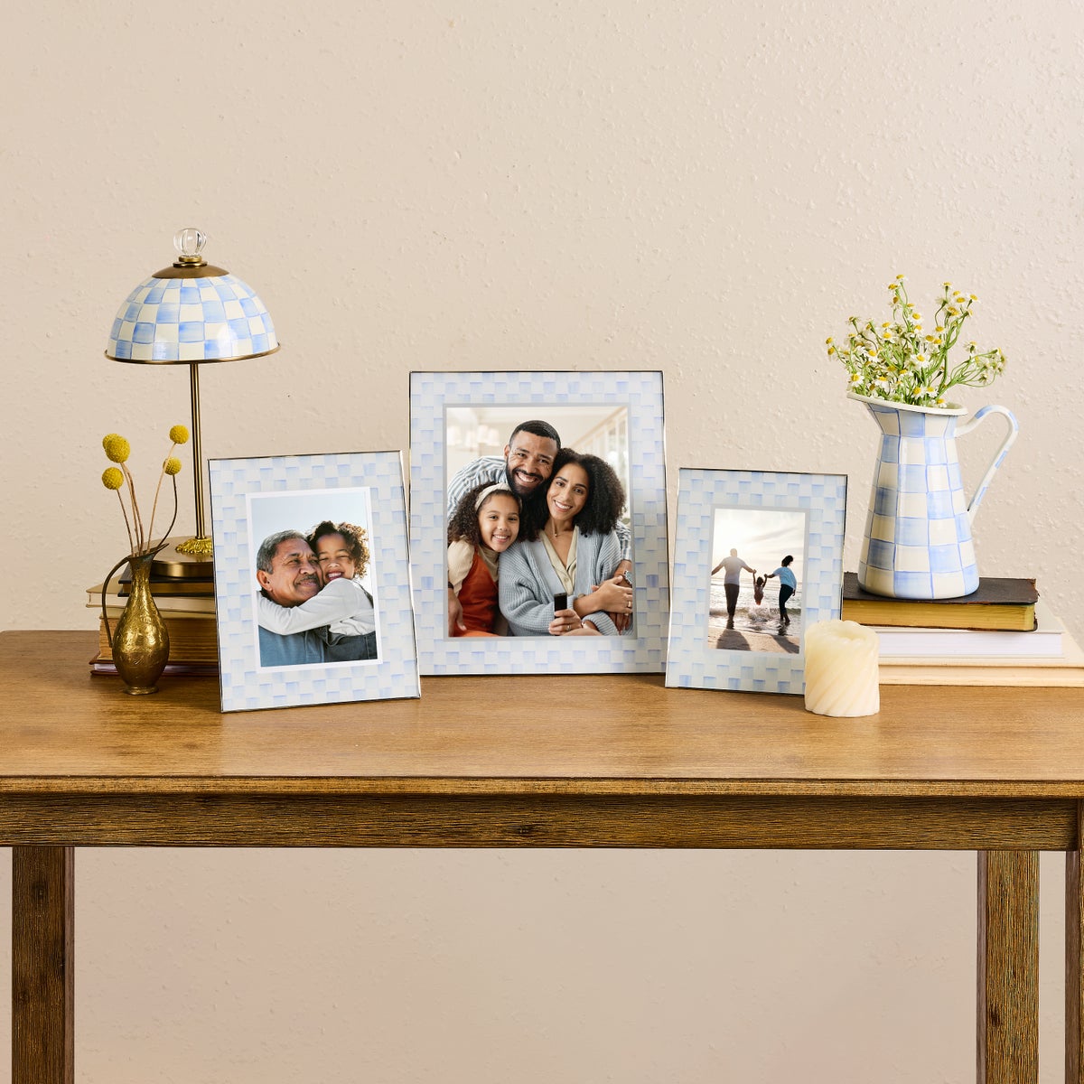 Sky Check 4" x 6" Glass Frame - Image 2