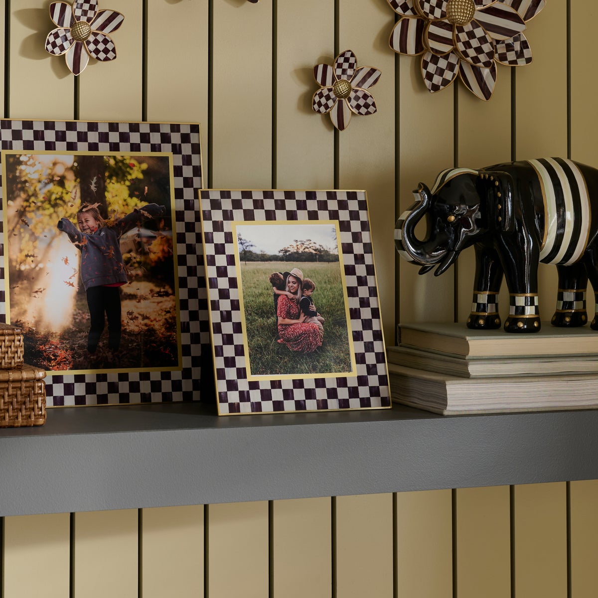 Courtly Check 5" x 7" Glass Frame - Image 6
