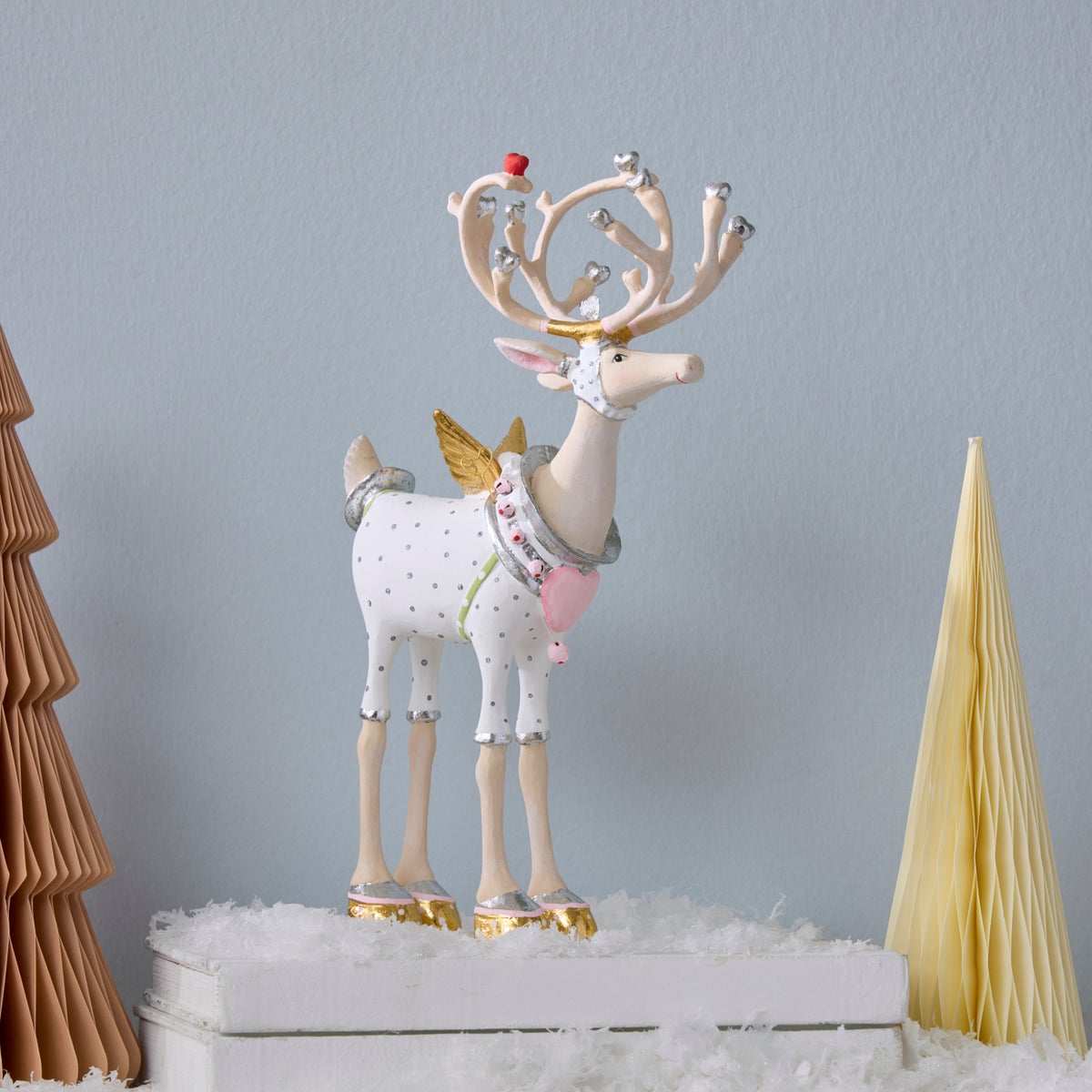 Patience Brewster Moonbeam Cupid Reindeer Figure - Image 2