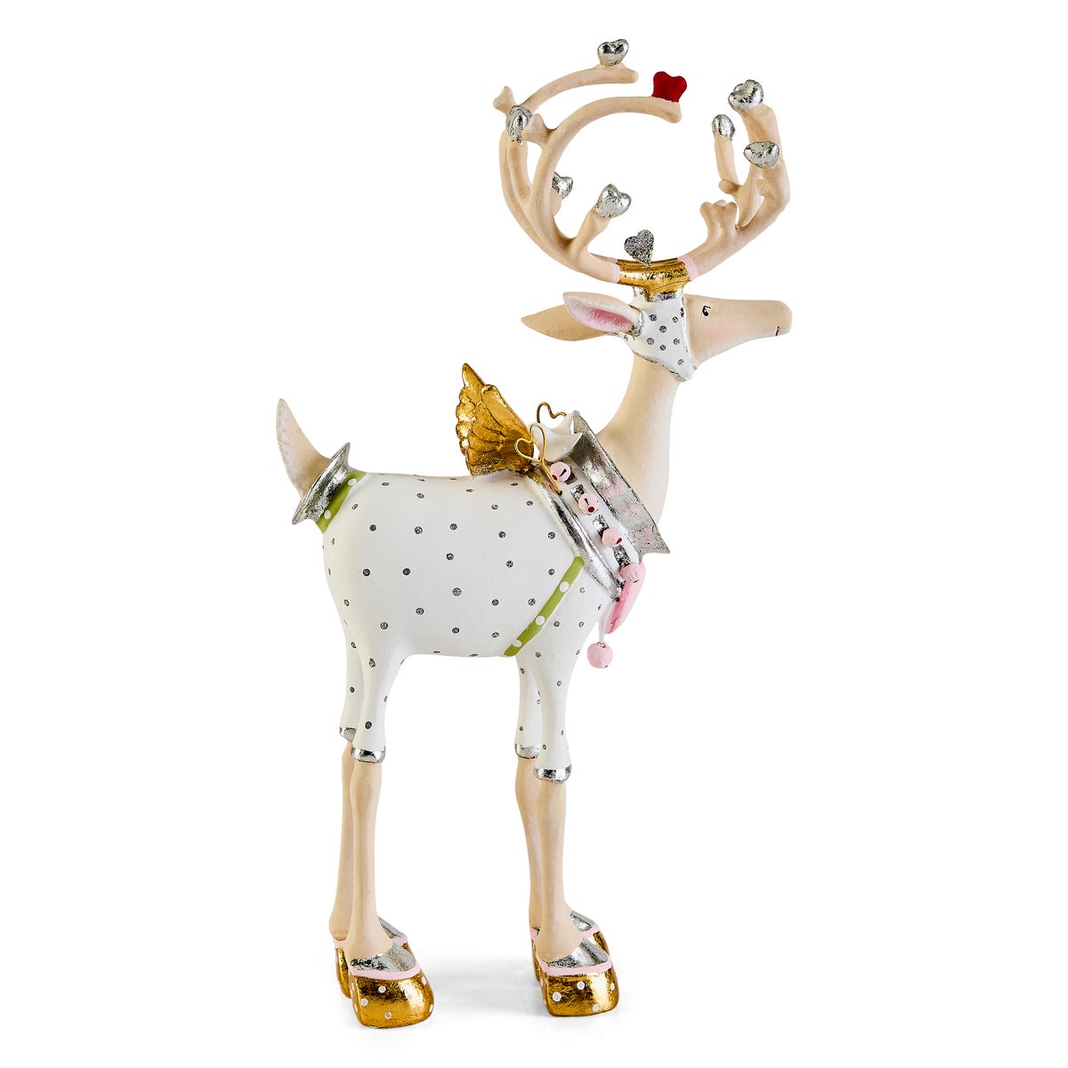 Patience Brewster Moonbeam Cupid Reindeer Figure - Image 7