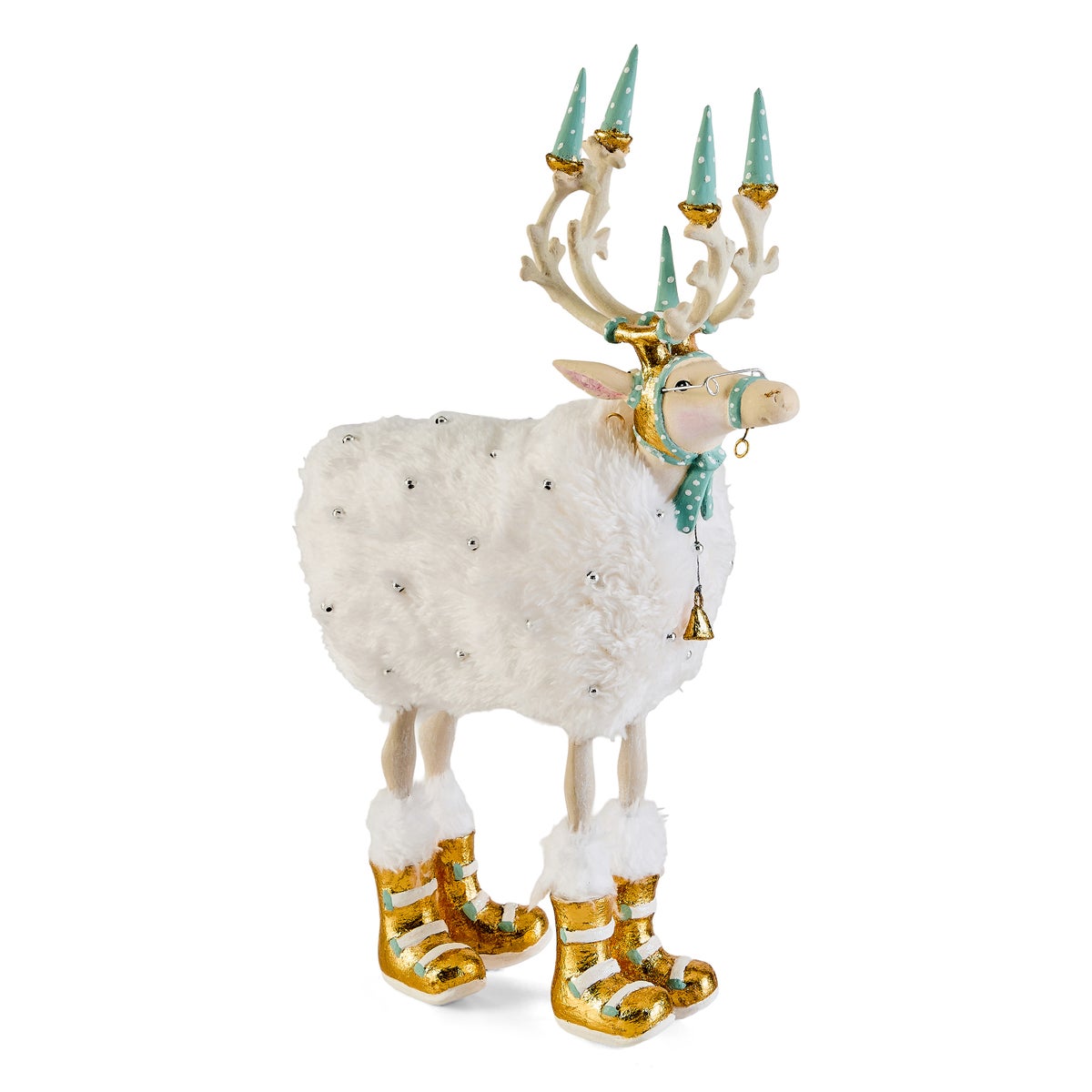 Patience Brewster Moonbeam Blitzen Reindeer Figure