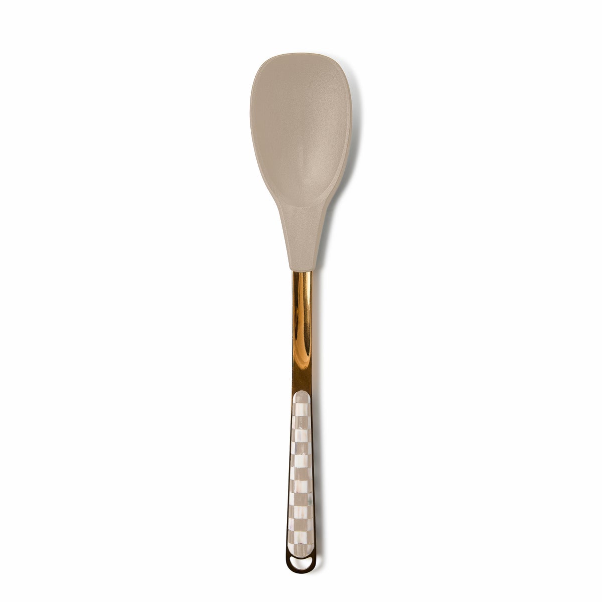 Mocha Check Spoon