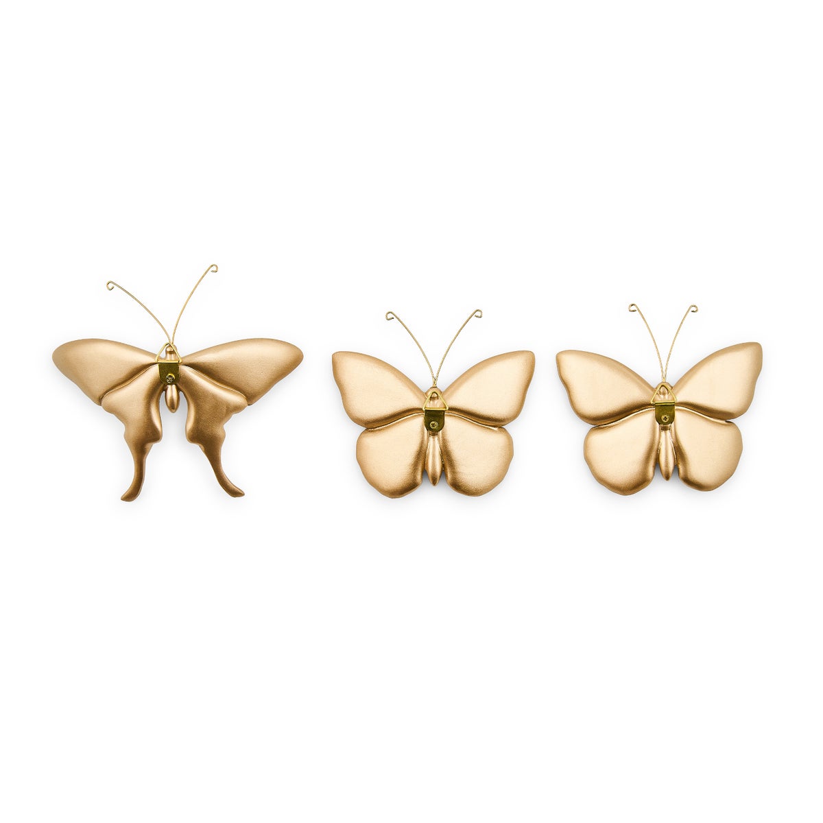 Mocha Butterfly Wall Decor Trio - Image 4