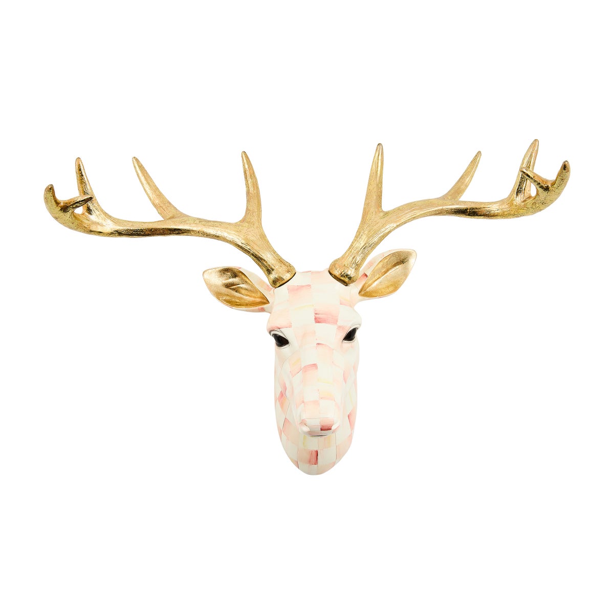 Rosy Check Small Deer Wall Decor