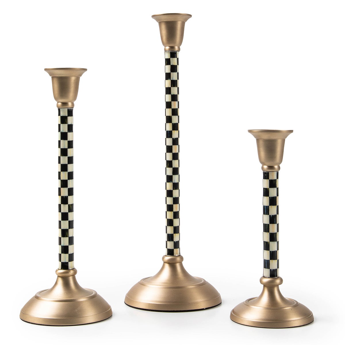 Courtly Check Medium Candlestick - Image 4