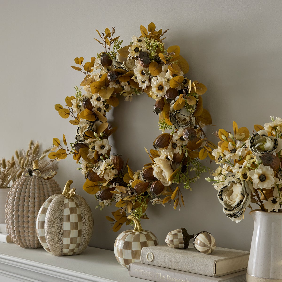 Cafe Floral 24" Wreath - Image 2