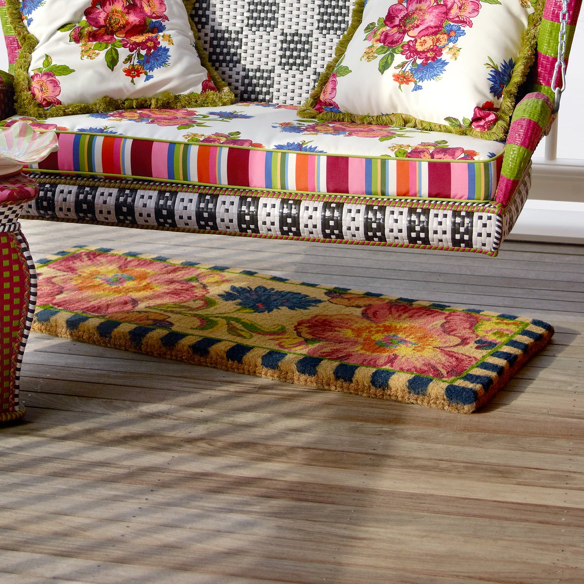 Flower Market Double Door Entrance Mat - Image 4