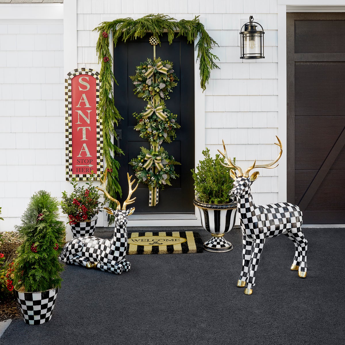 Welcome Awning Stripe Entrance Mat - Image 8
