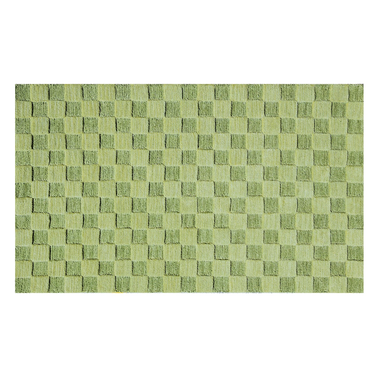 Moss Checkerboard 3' x 5' Rug