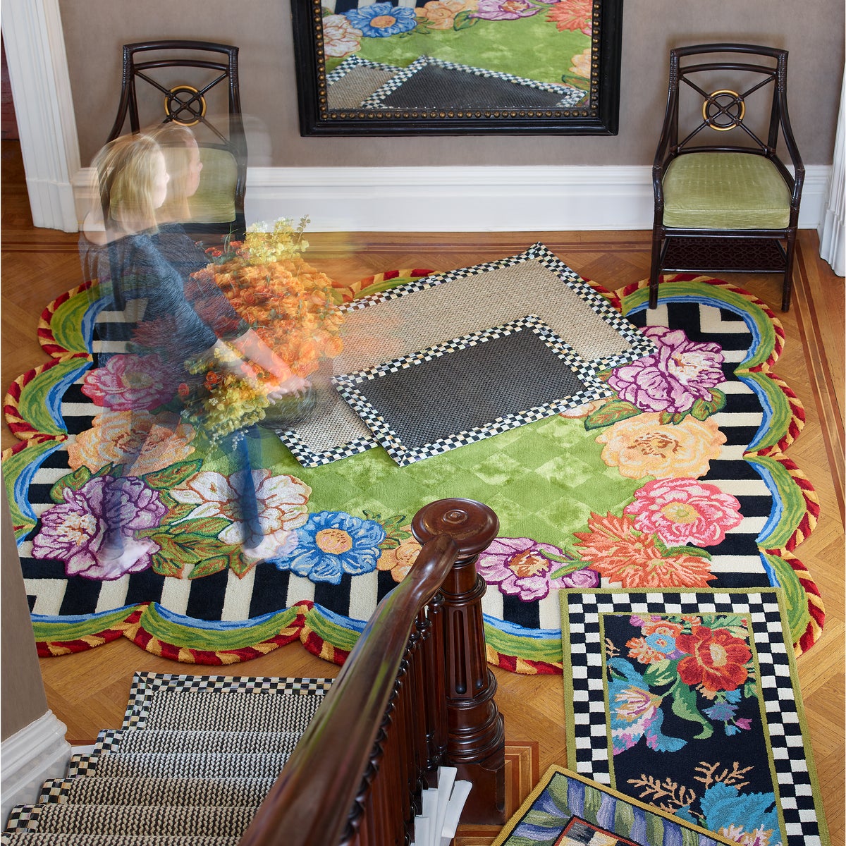 Cutting Garden 6'5" x 8' Rug - Image 5