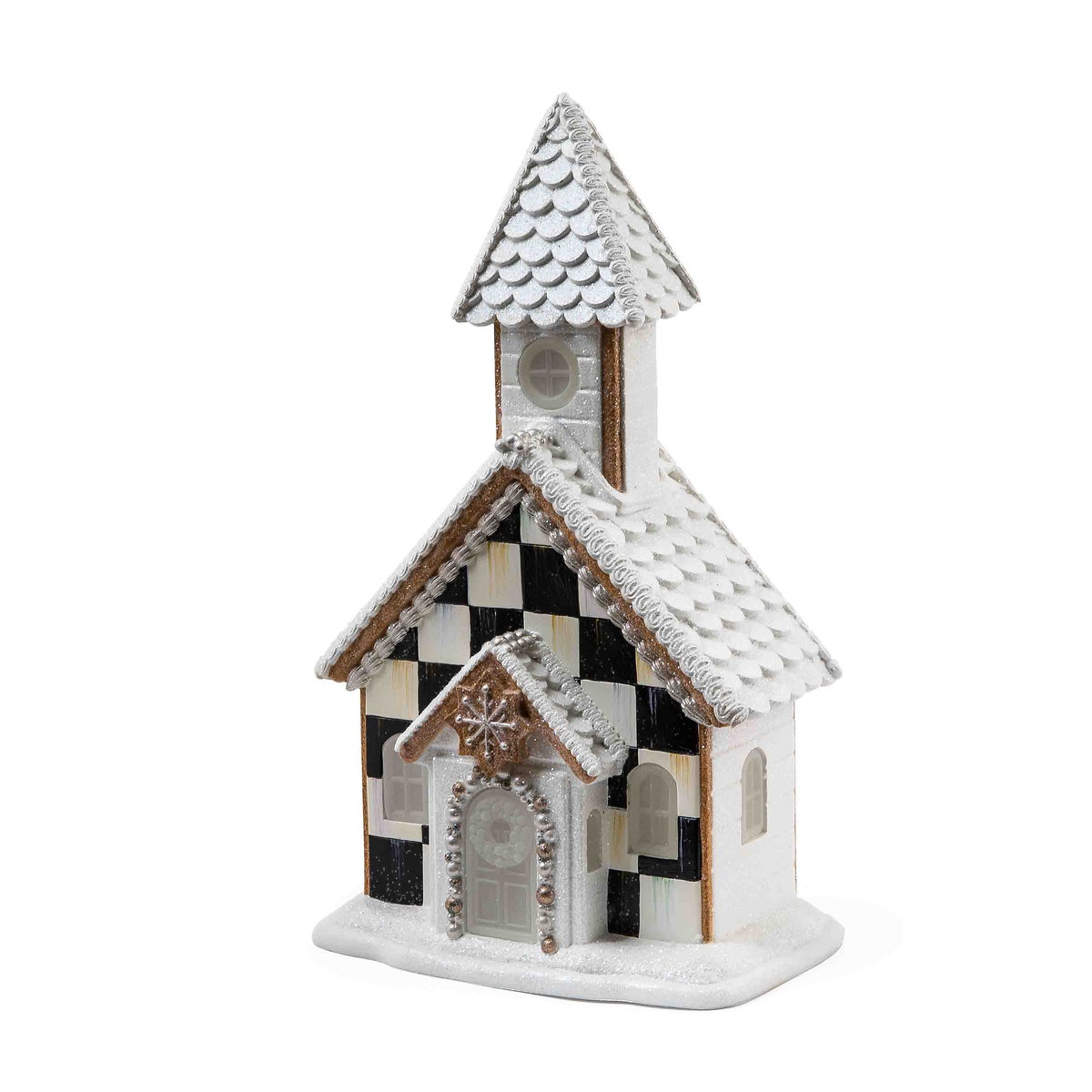 Gingerbread Illuminated Church - Image 6