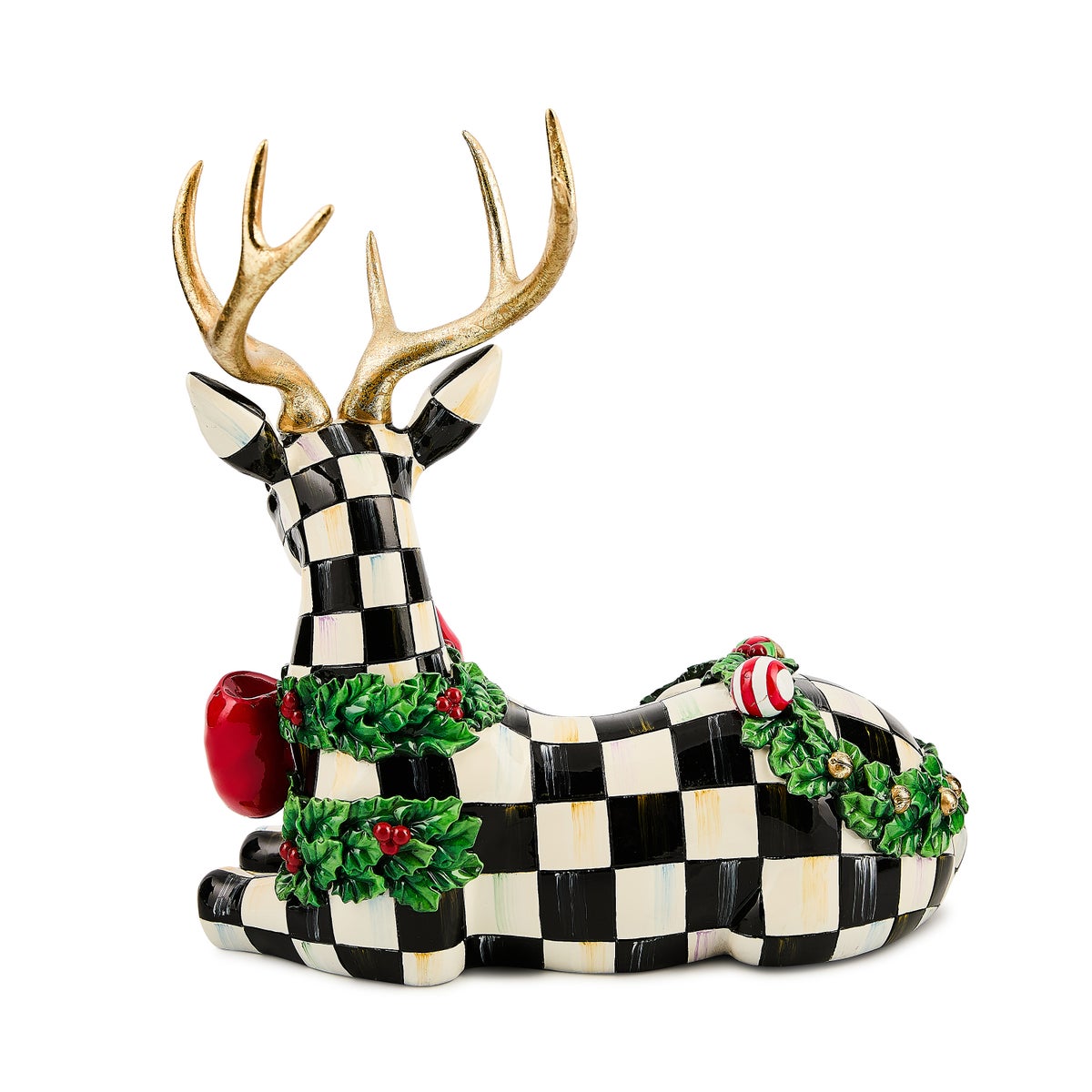 Holly Check Resting Deer - Image 3