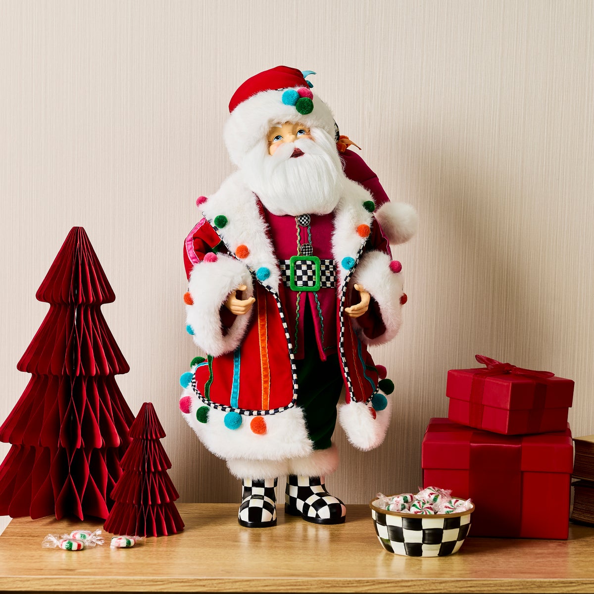 Confetti Christmas Fabric Santa - Image 2