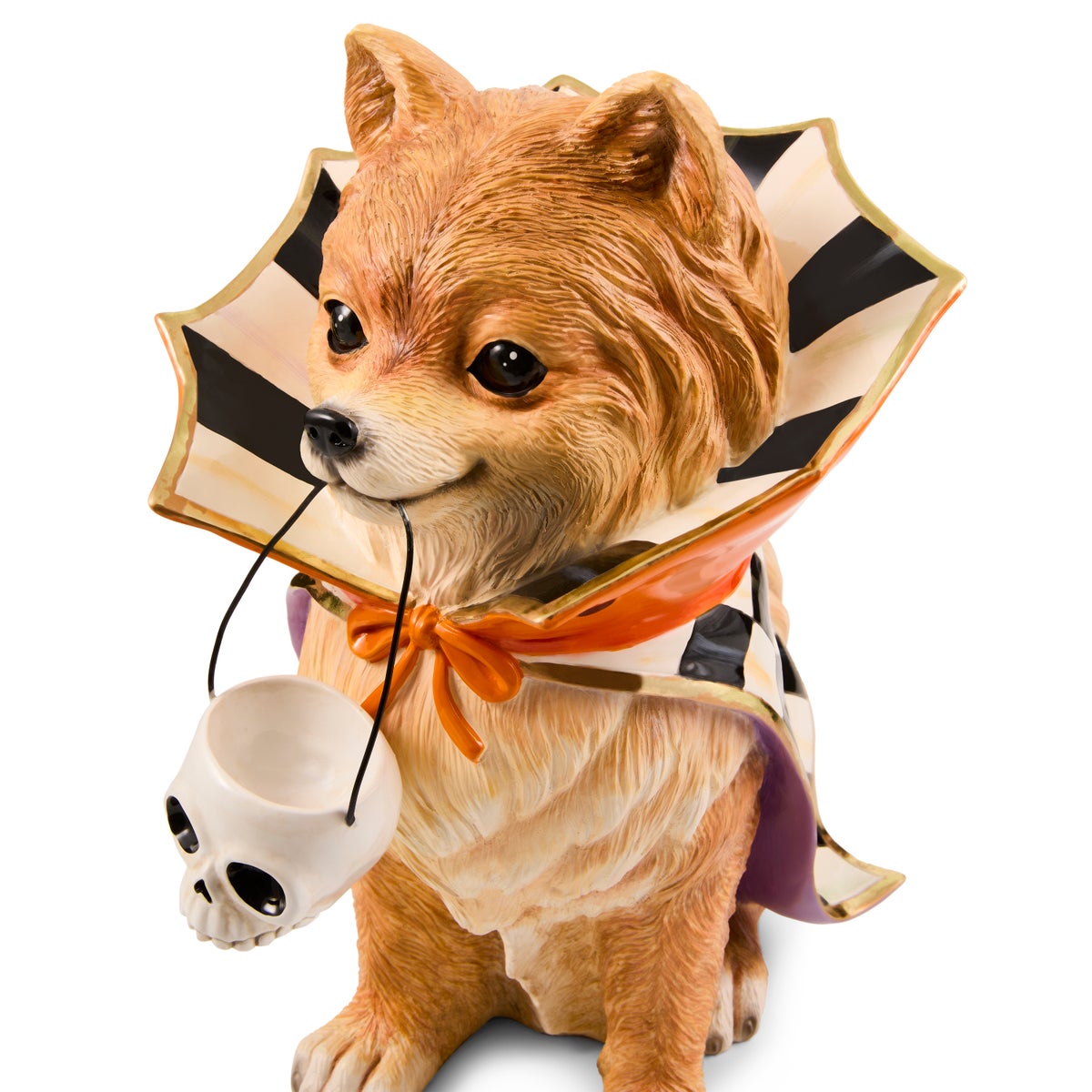 Trick or Treat Pomeranian Dog Figurine - Image 5