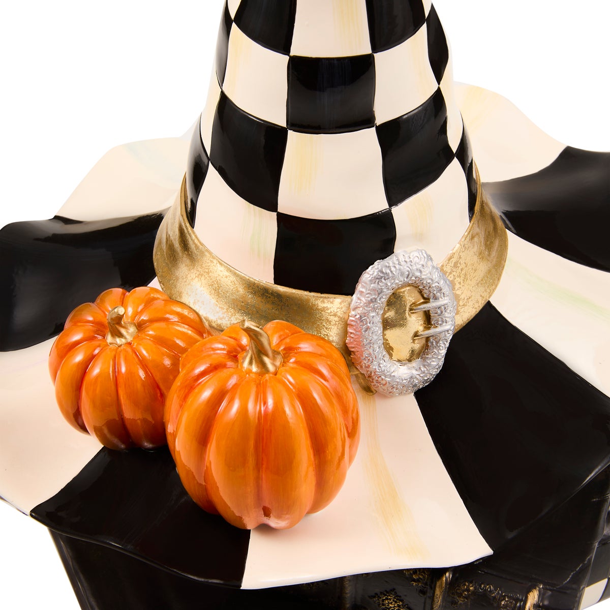 Courtly Check Witch Hat on Books - Image 4