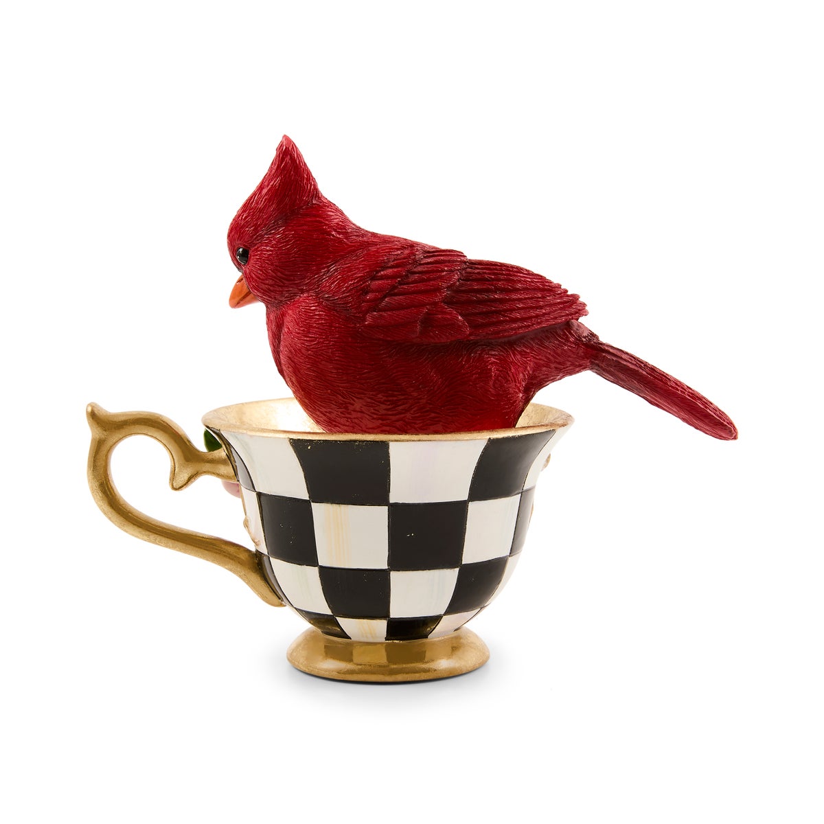 Cardinal in Teacup - Image 3