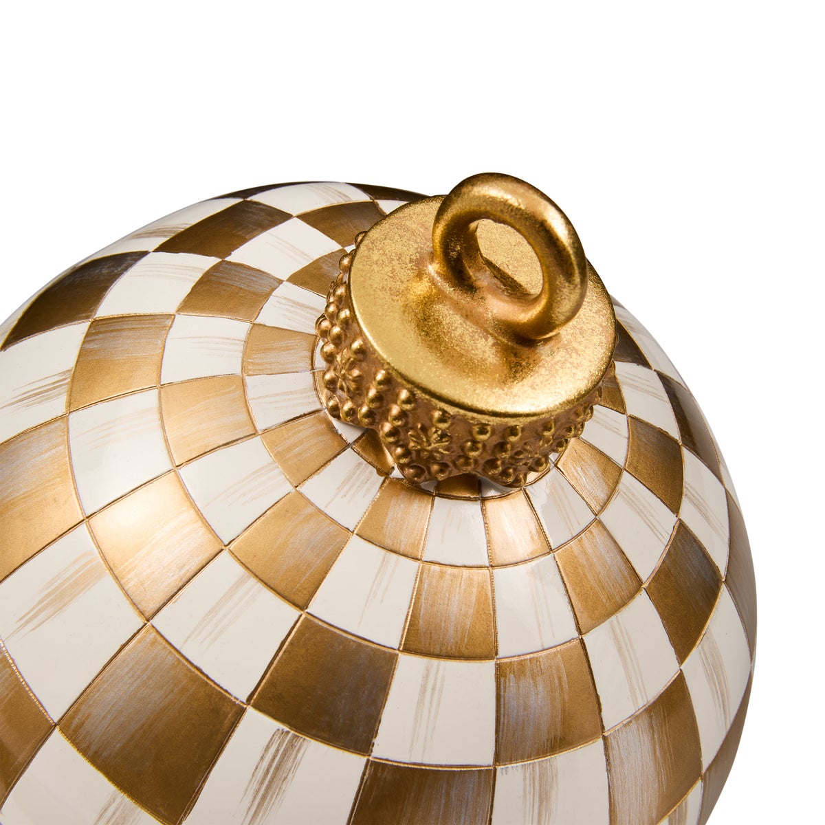Gold Check Small Tabletop Ornament - Image 3