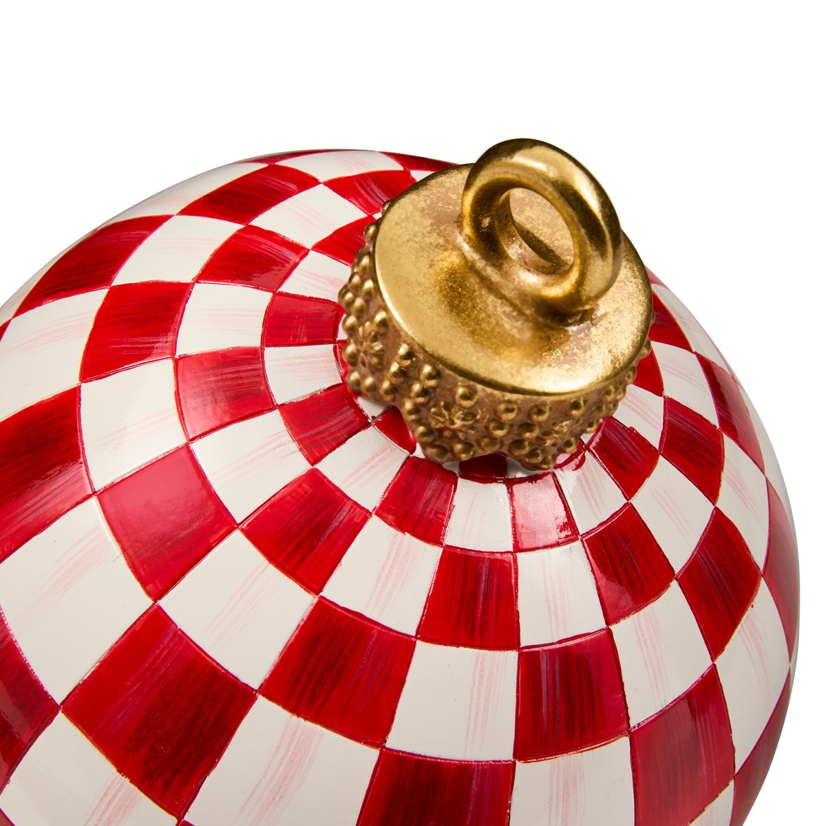 Red Check Small Tabletop Ornament - Image 3