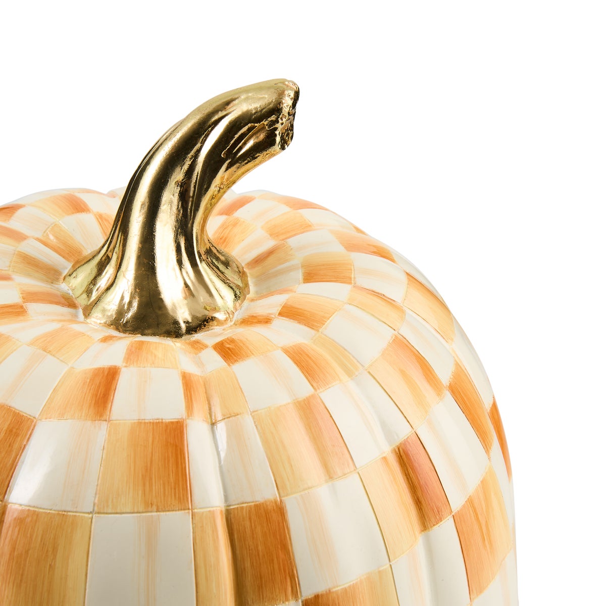 Amber Check Medium Pumpkin - Image 3