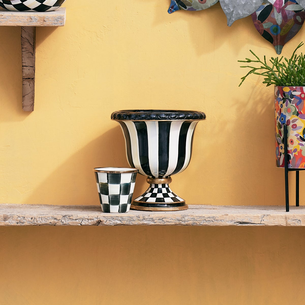 Courtly Stripe Tabletop Urn - Image 8