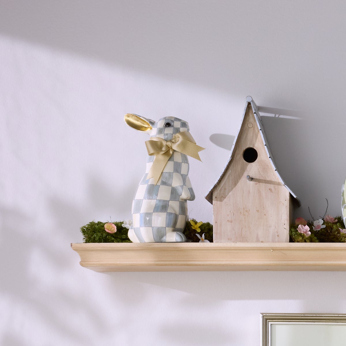 Sterling Check Standing Bunny - Image 5