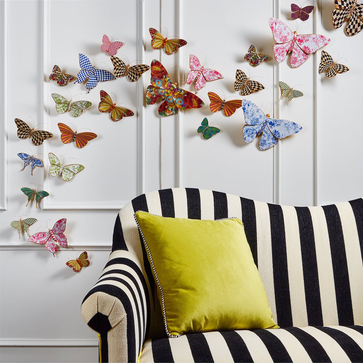 Butterfly Duo Wall Decor - Garden - Image 5