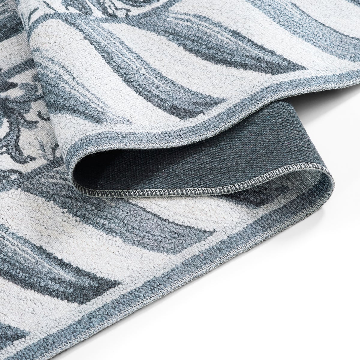 Sterling Check 2'6" x 10' Washable Runner - Image 2