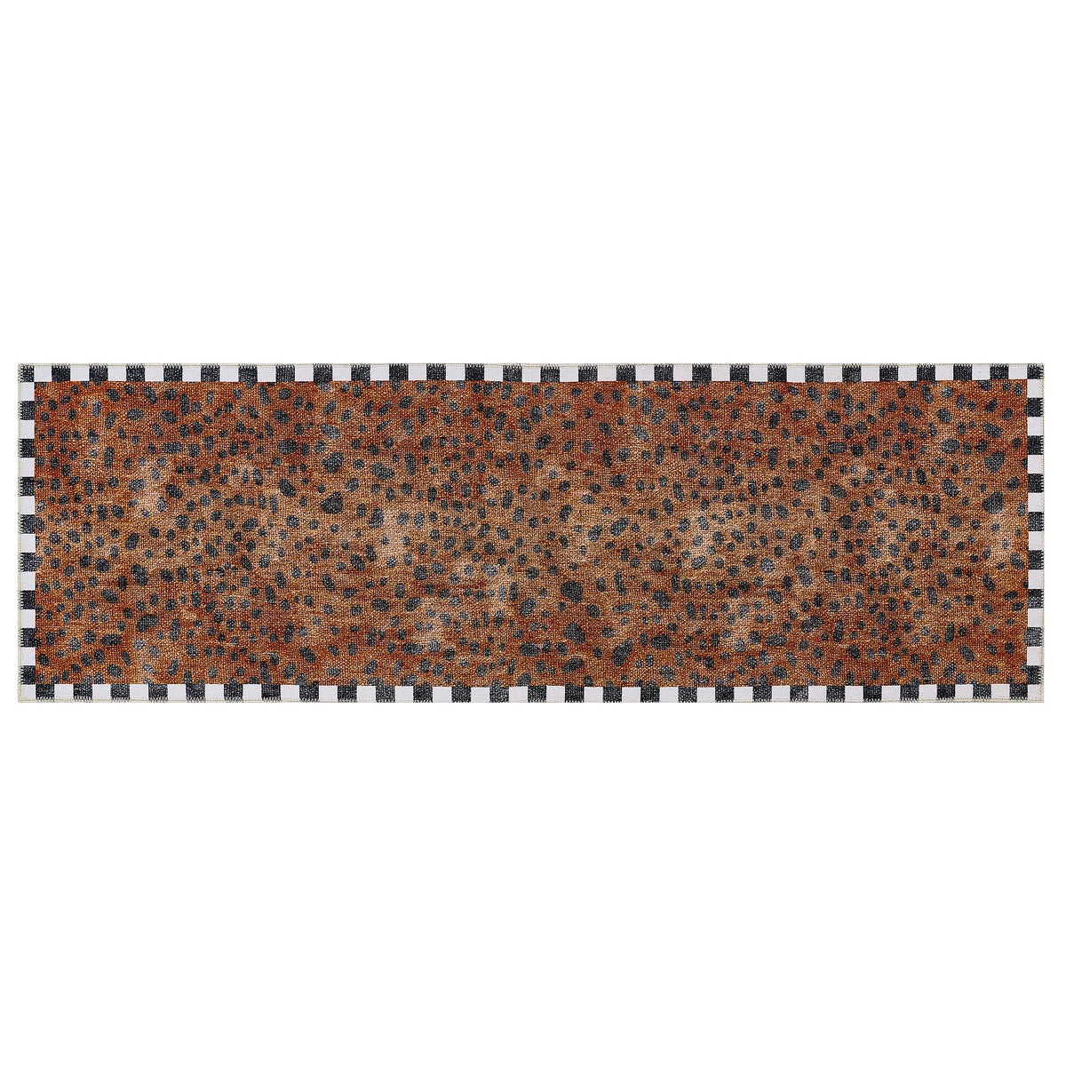 Cheetah 2'6" x 8' Washable Runner