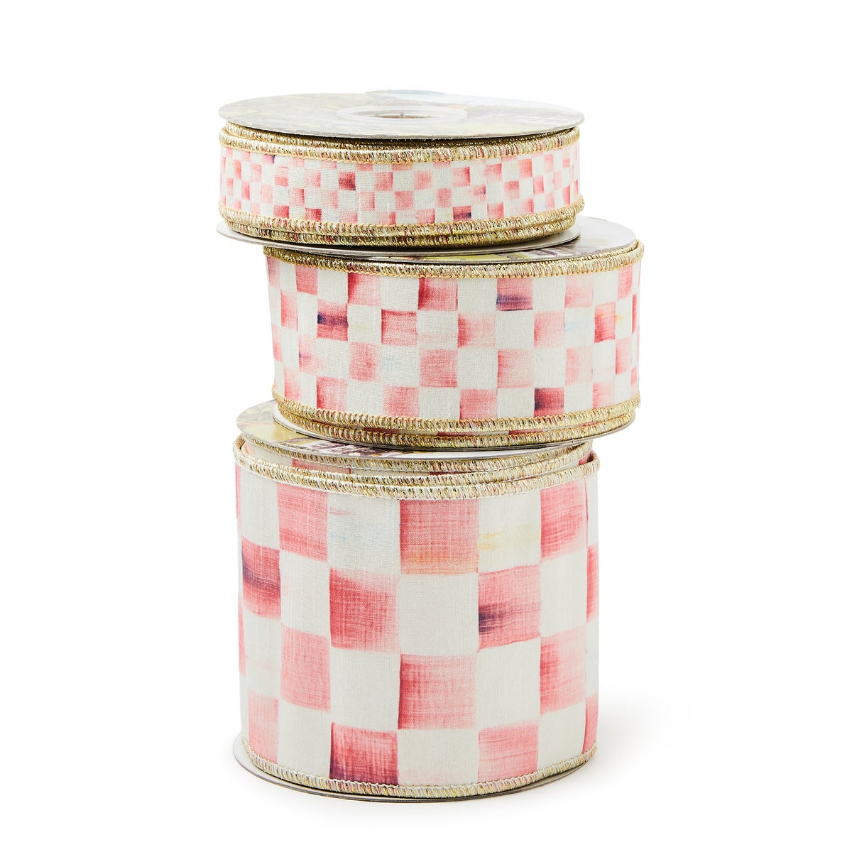 Rosy Check 2" Ribbon - Image 4
