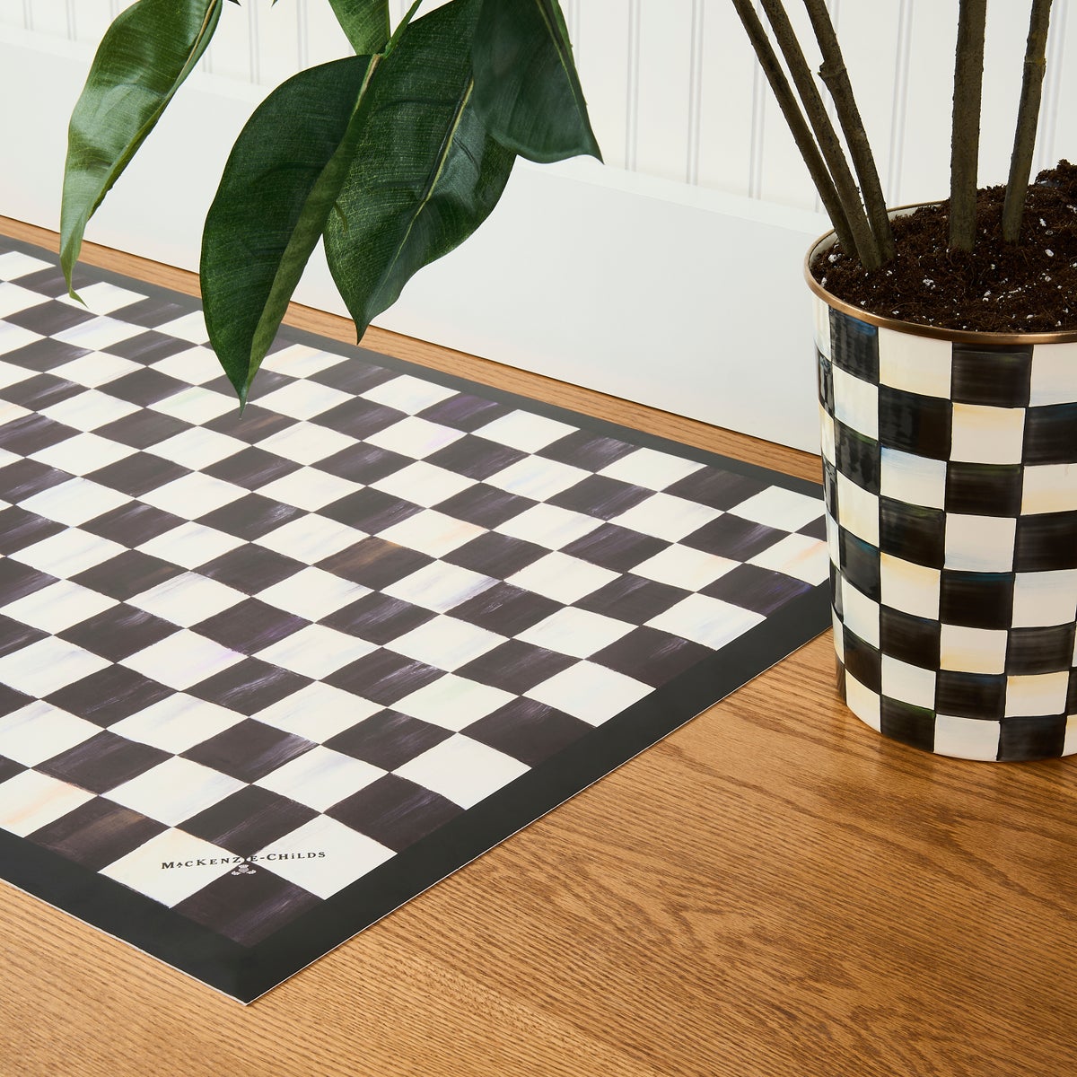 Courtly Check 2' x 3' Floor Mat - Image 2