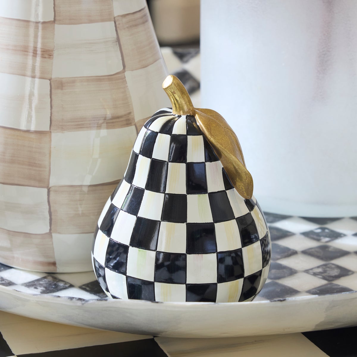 Courtly Check Pear Decor - Image 2