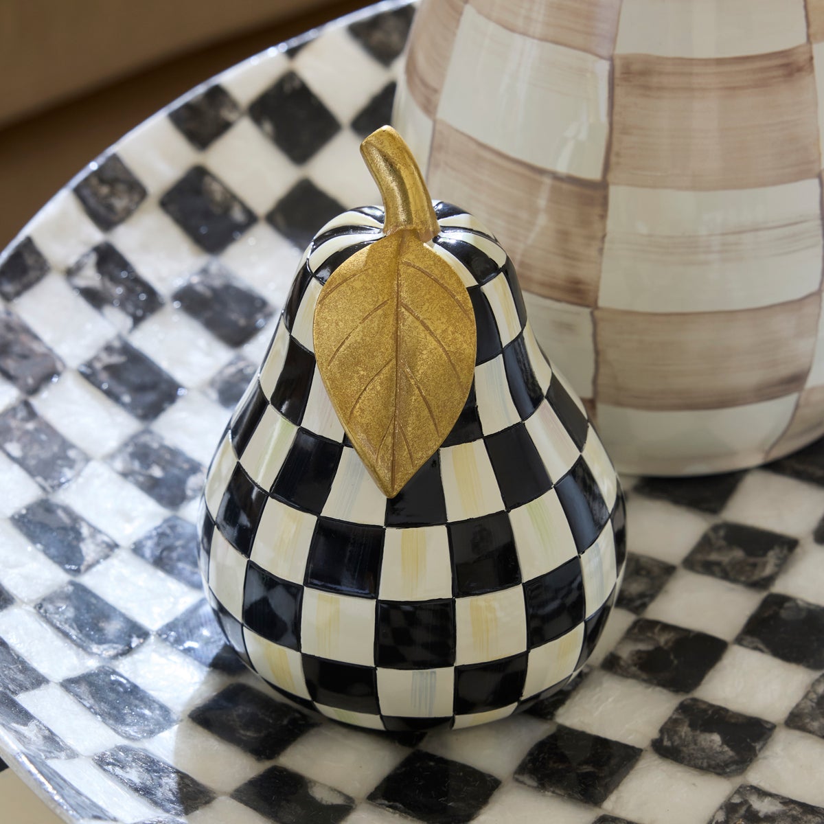Courtly Check Pear Decor - Image 5