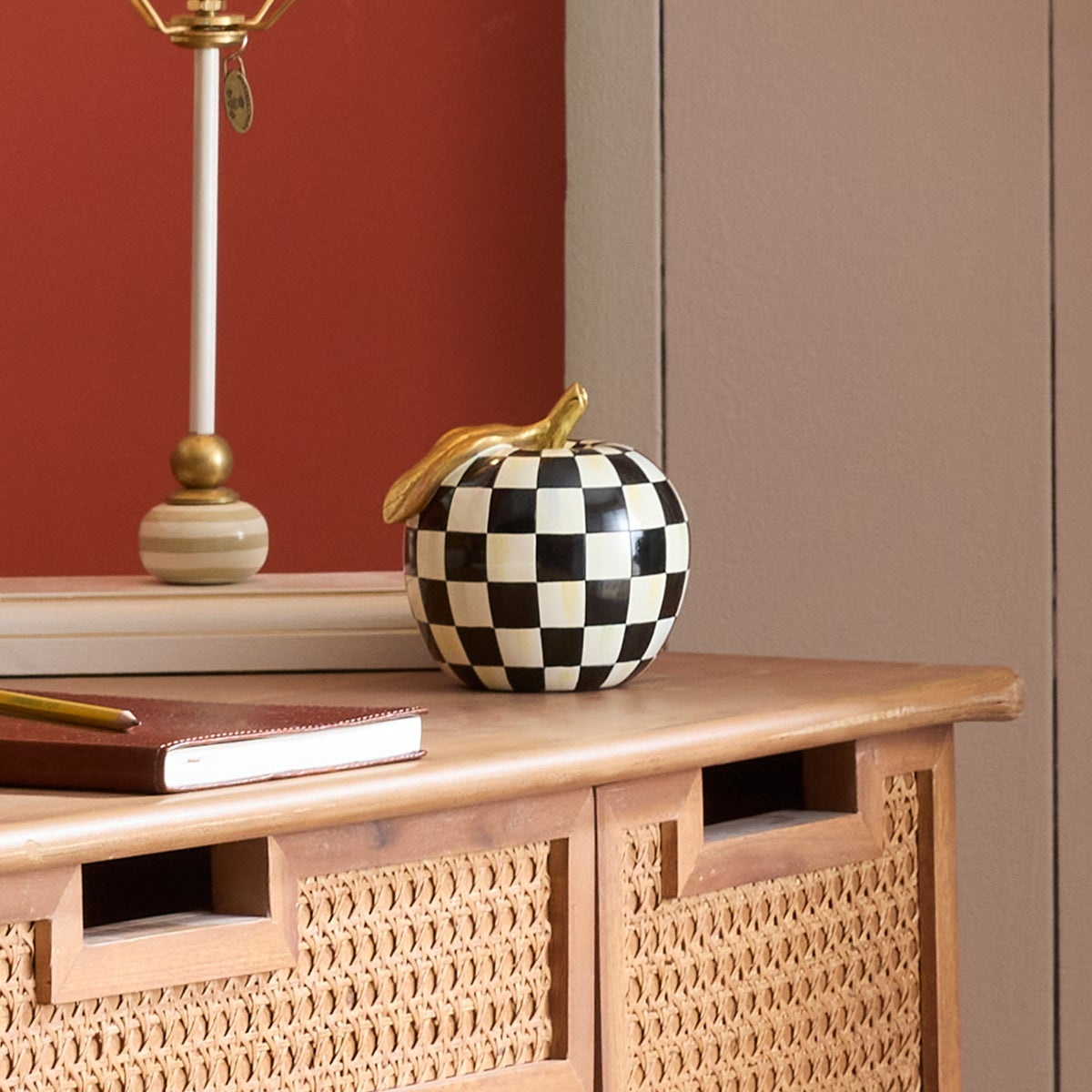 Courtly Check Apple Decor - Image 2