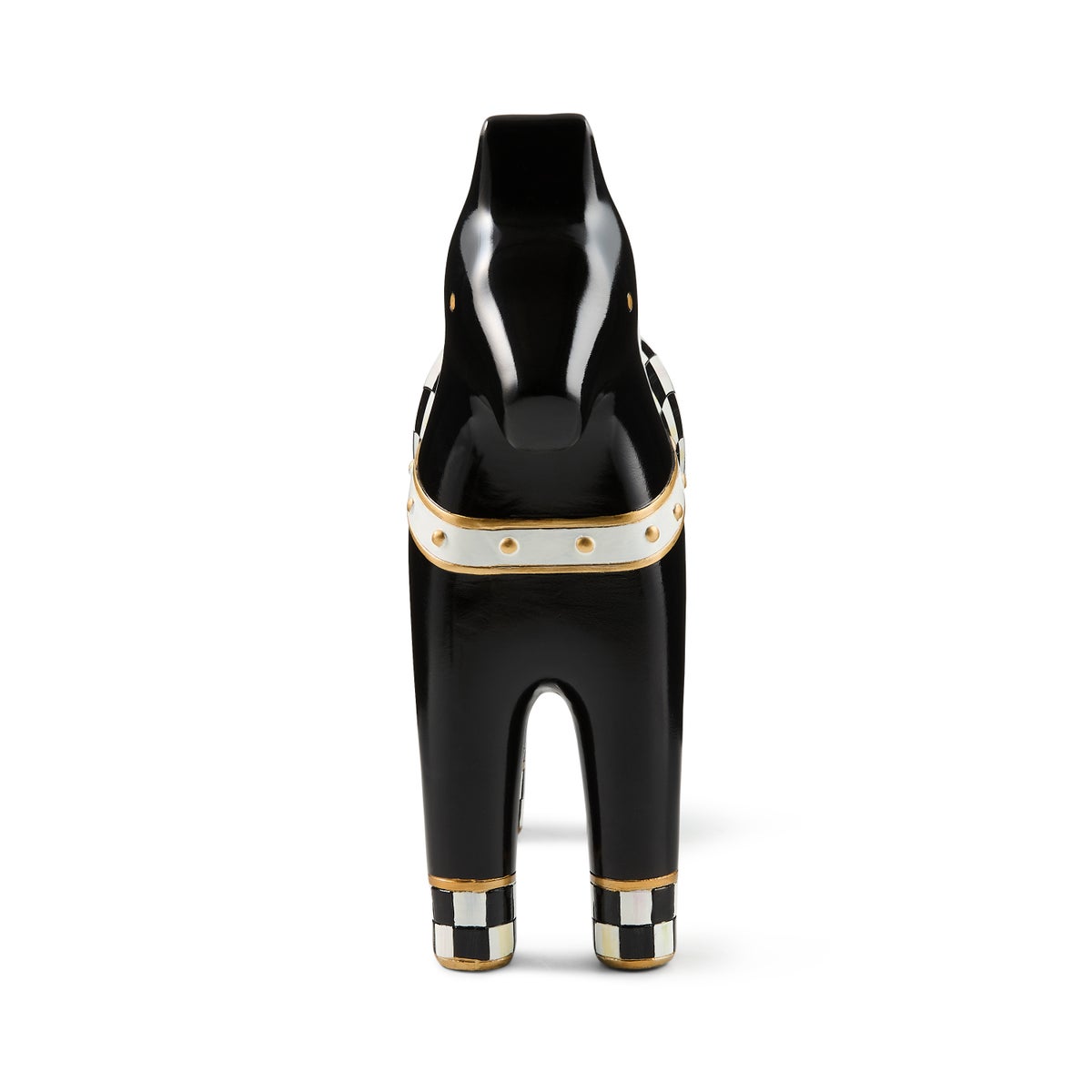 Courtly Large Dala Horse Figurine - Image 3