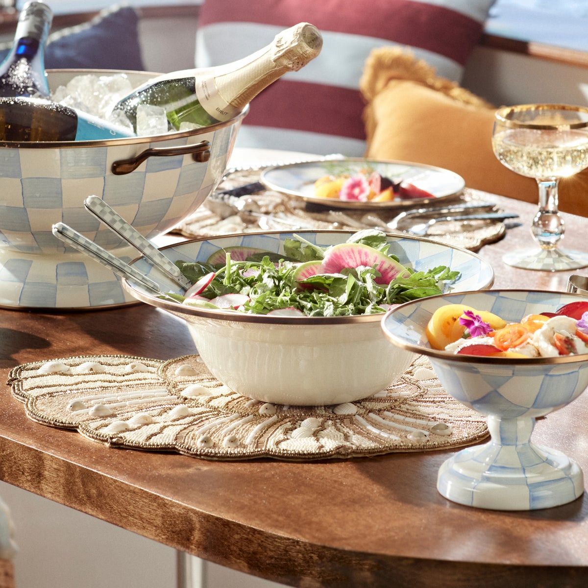Sterling Check Bistro Salad Serving Set - Image 7