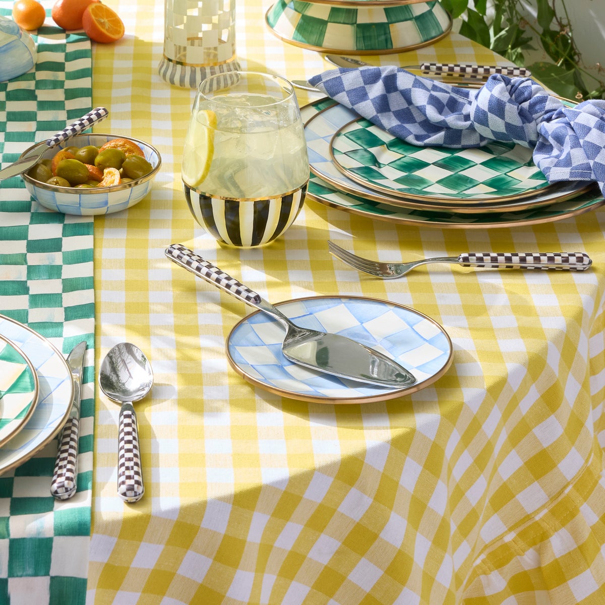 Courtly Check Bistro Cake Serving Set - Image 3