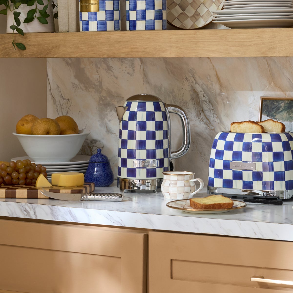 Royal Check Electric Kettle - Image 7