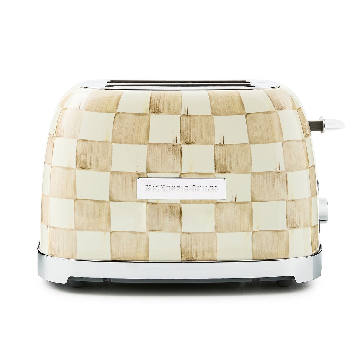 Mocha Check 2-Slice Toaster - Image 3