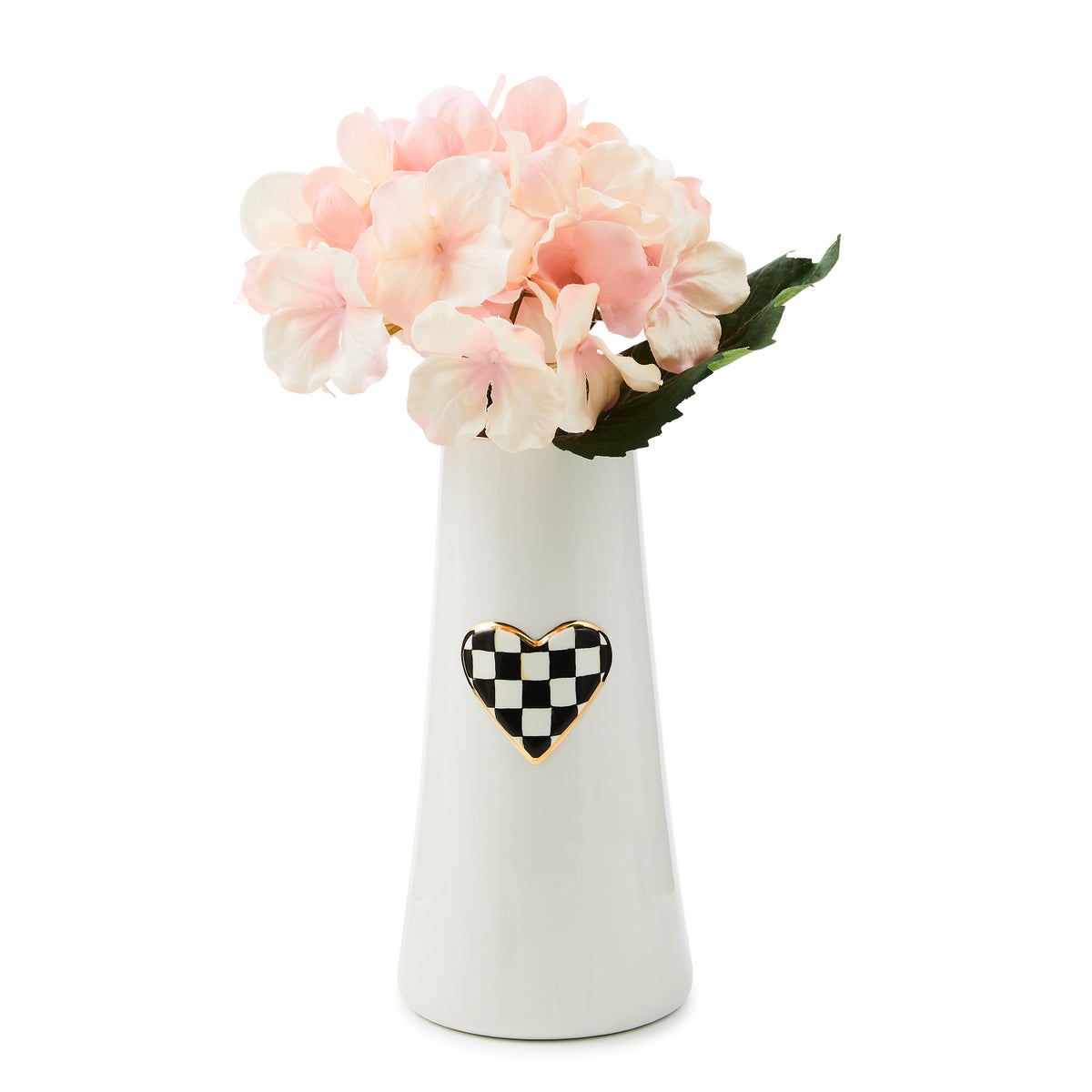 Courtly Check Tall Heart Vase - Image 3