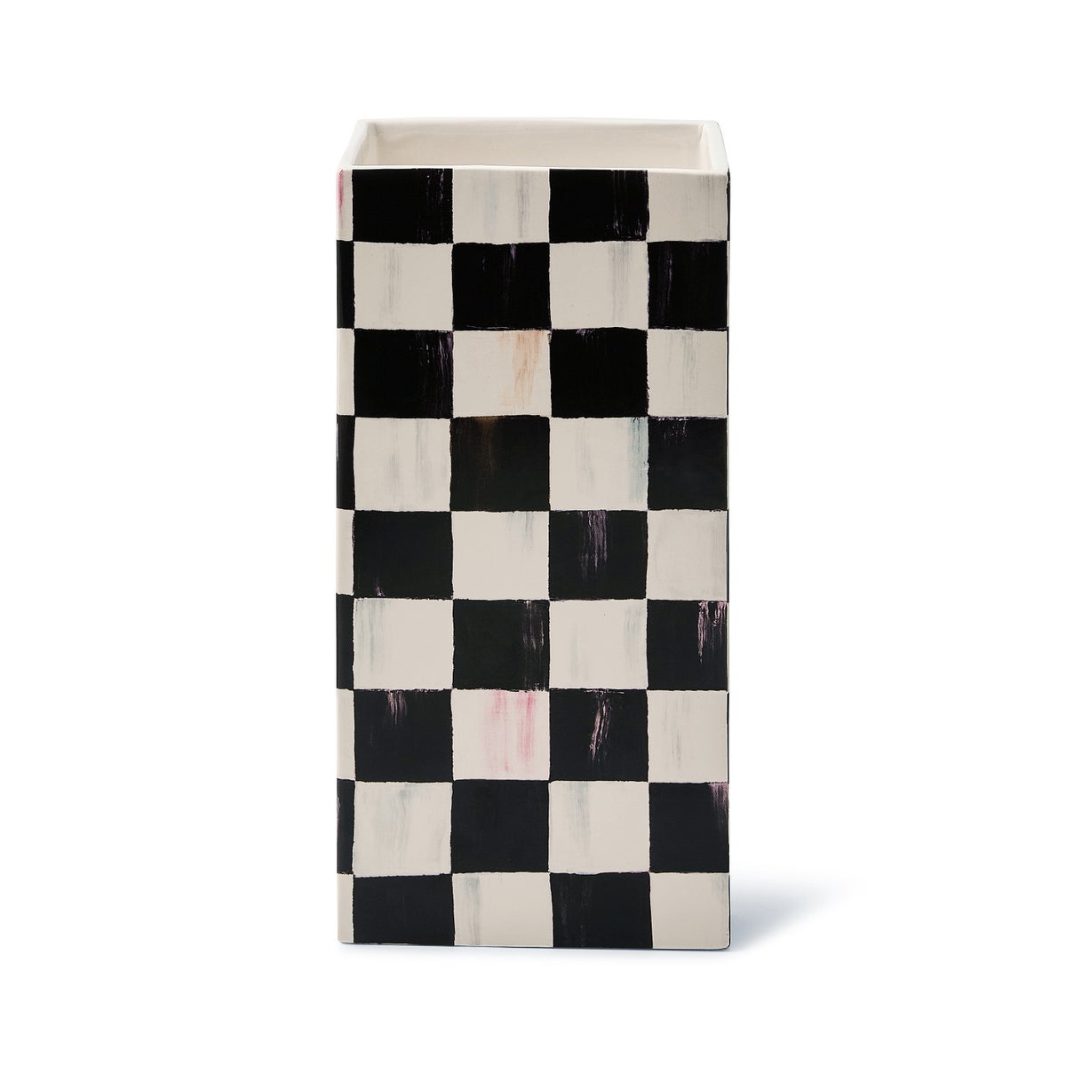 Courtly Check Pillar Vase - Image 3