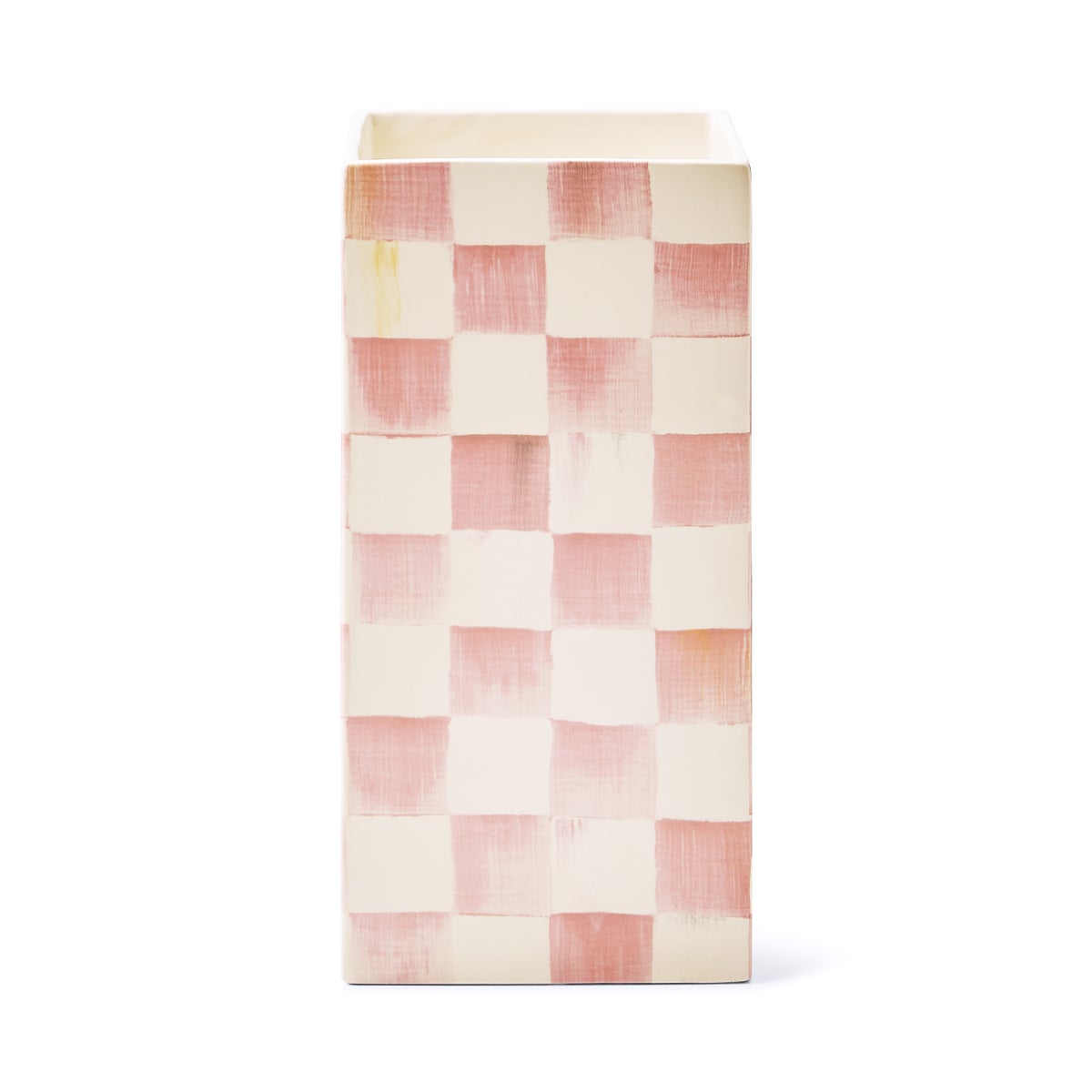 Rosy Check Pillar Vase - Image 2