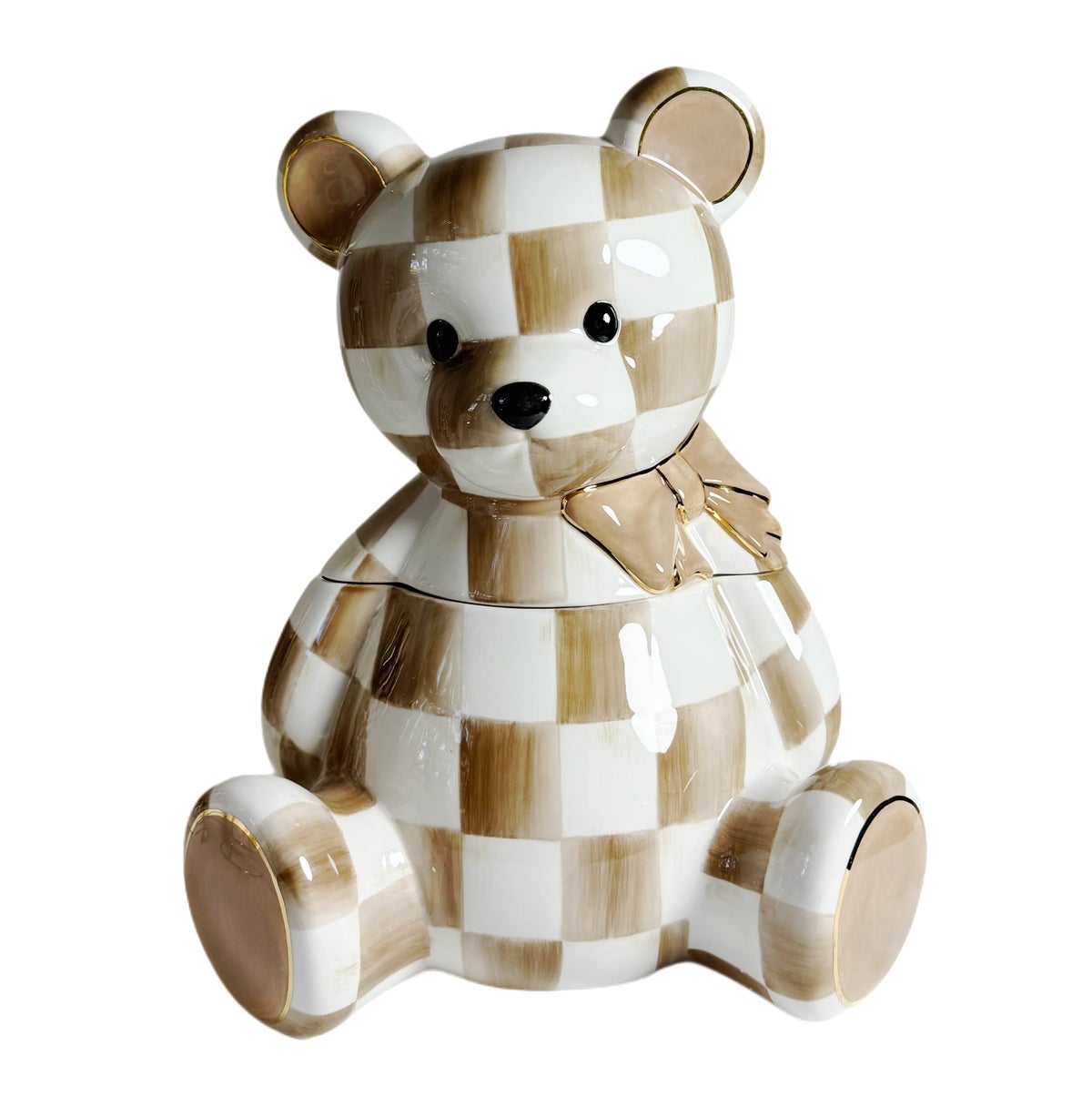 Mocha Bear Cookie Jar