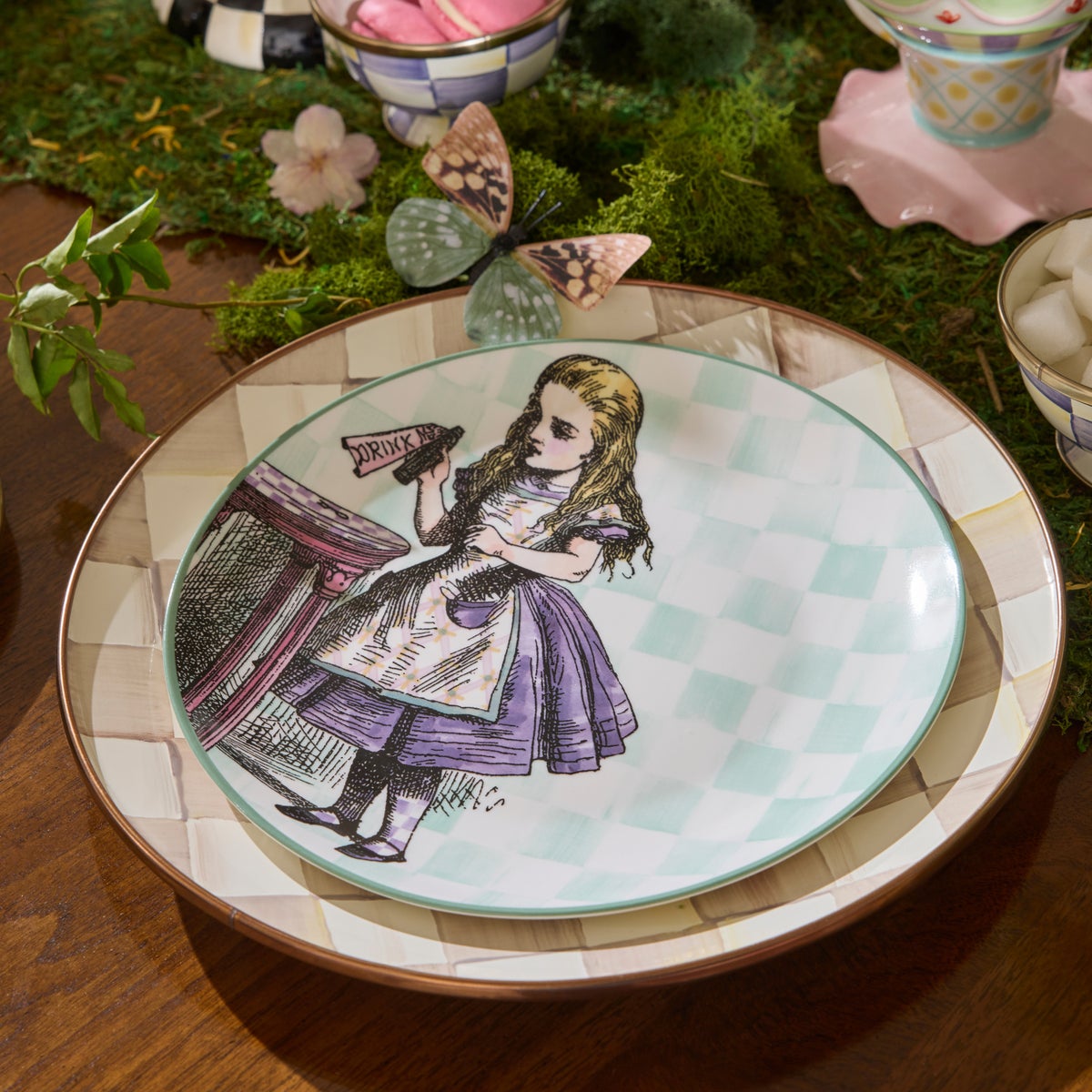 Wonderland Plates, Set of 4 - Image 2